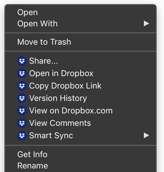 require dropbox sign in for computer mac